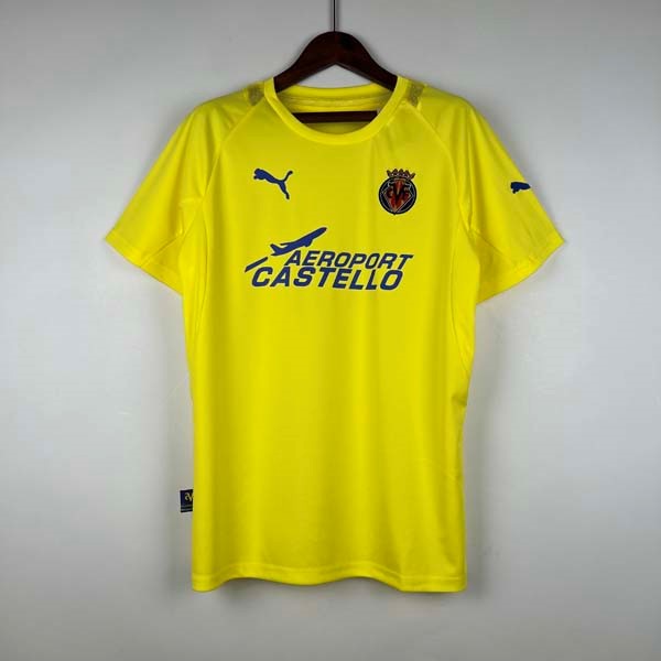 Thailande Maillot Villarreal Domicile Retro 2005 2006